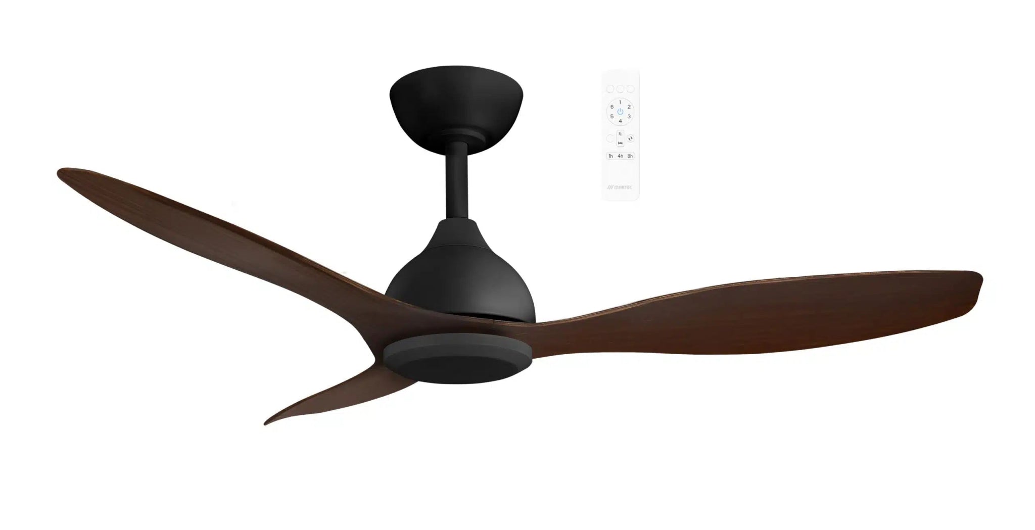 Elite DC 48″ & 52″ Smart Ceiling Fan With WIFI Remote Control - White, Black or Walnut