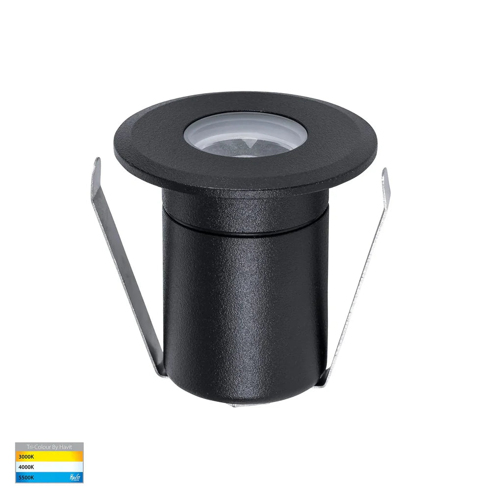 Elite LED Deck or inground Light CCT in Black or Silver Havit Lighting - HV2882T - Mases LightingHavit Lighting