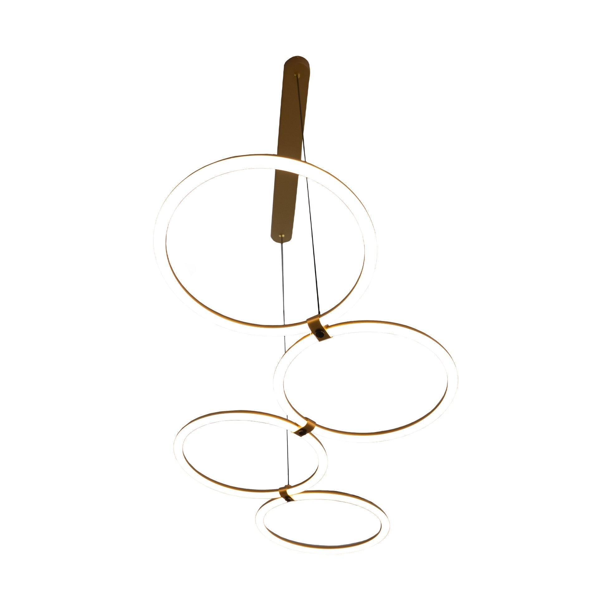Elta Pendant Light in Matt Black or Gold | Lighting Creations