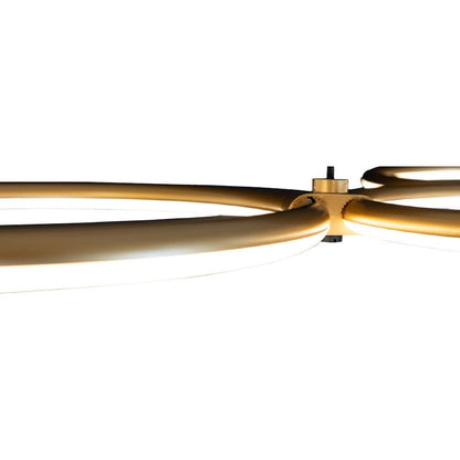 Elta Pendant Light in Matt Black or Gold | Lighting Creations - Mases LightingLighting Creations