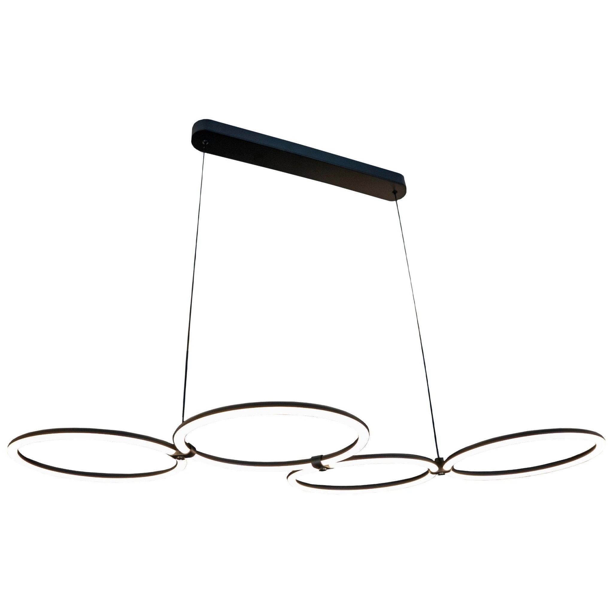 Elta Pendant Light in Matt Black or Gold | Lighting Creations