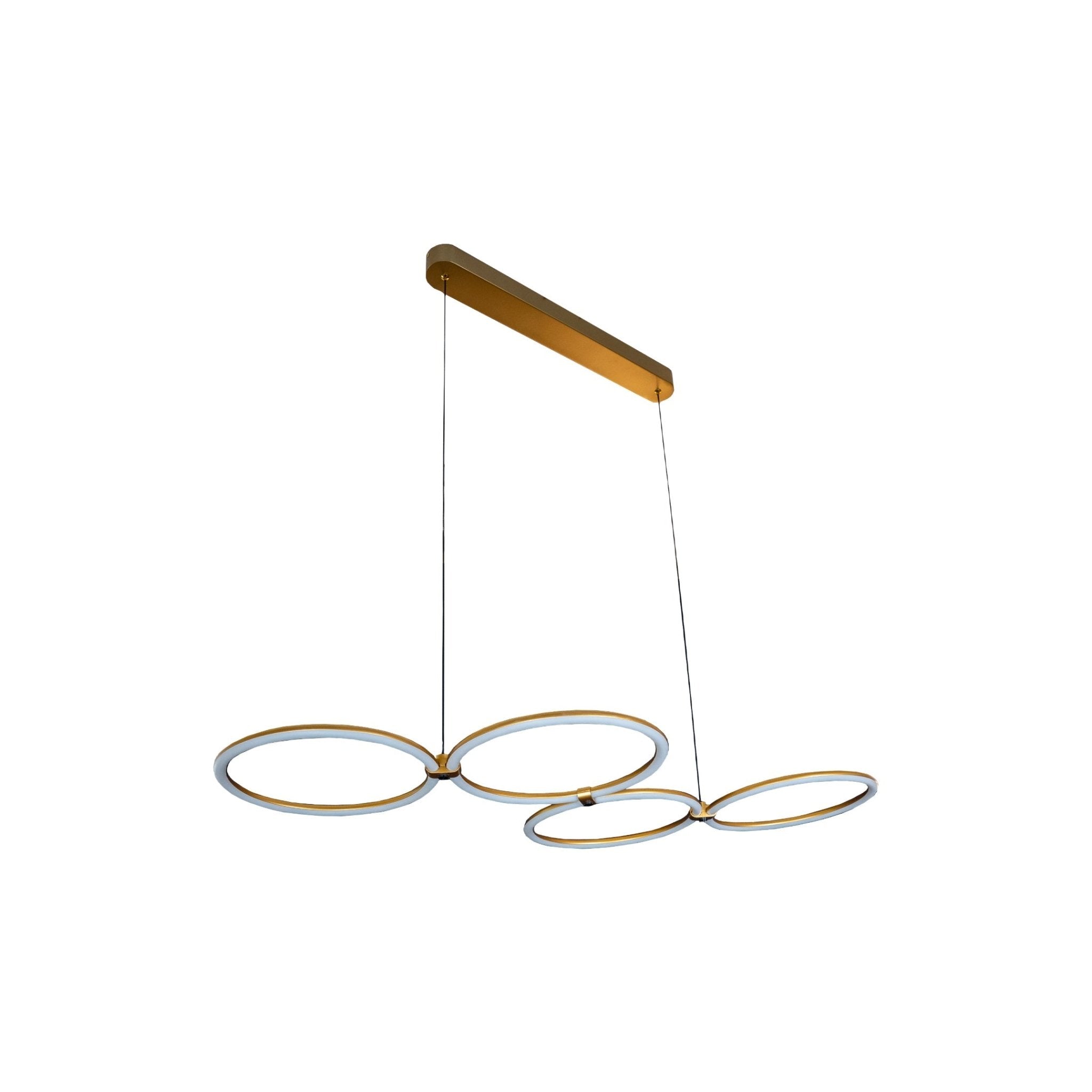 Elta Pendant Light in Matt Black or Gold | Lighting Creations