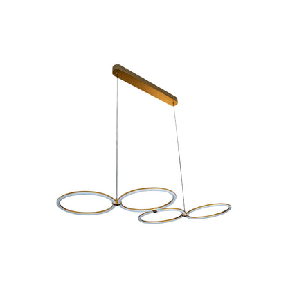 Elta Pendant Light in Matt Black or Gold | Lighting Creations - Mases LightingLighting Creations