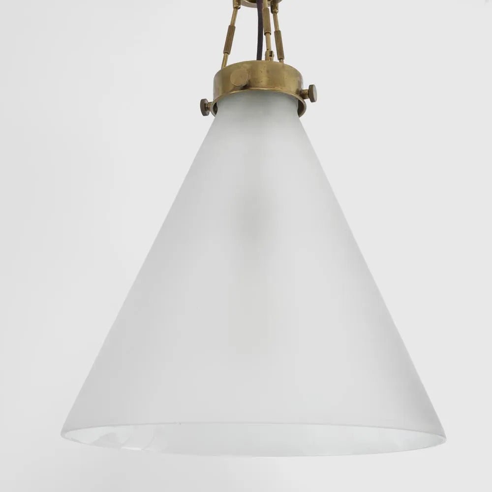 Emac Lawton GADSDEN CEILING PENDANT LARGE BRASS