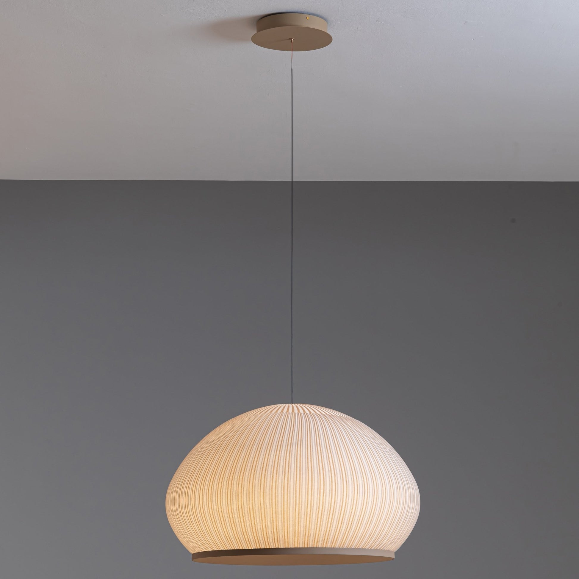 Emmeline Hand Knit Pendant Light Sand Yellow - Mases LightingLighting Creations | Revolutionary Lighting Solutions