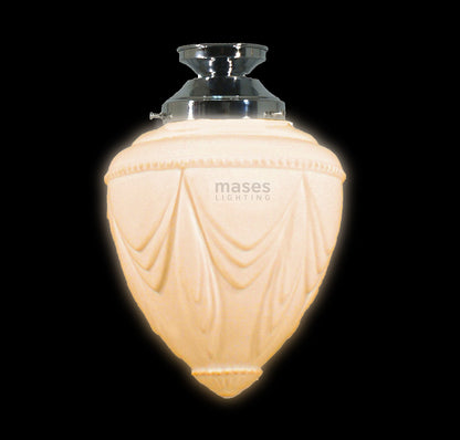 EMPIRE 8" Batten Fix Pendant Light - Black/Chrome/Polished Brass - Mases LightingLode Lighting