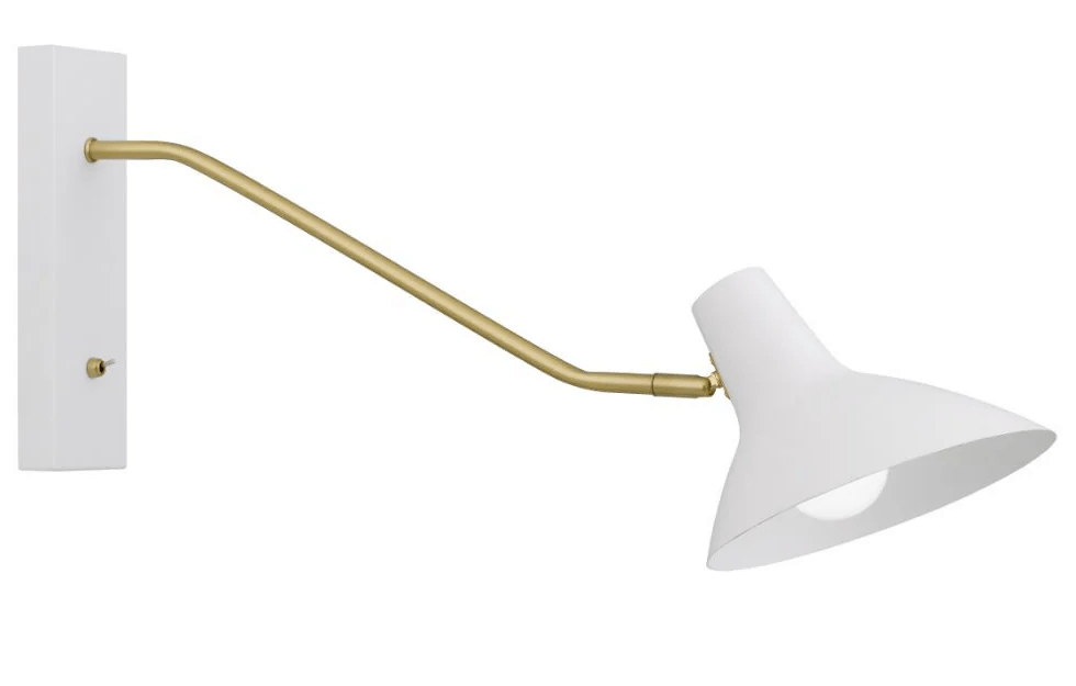 Farbon Long Indoor Wall Light in Black or White