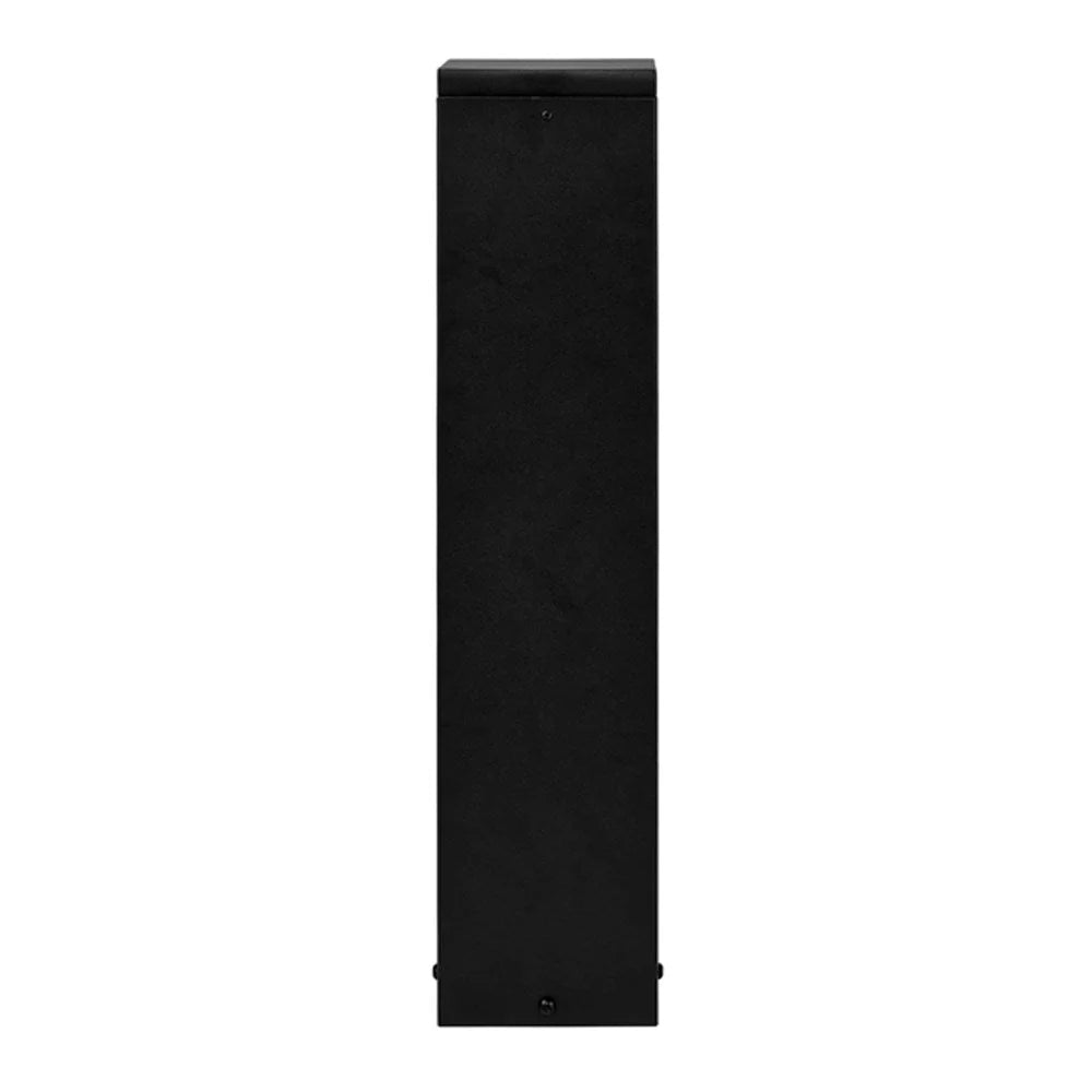 Fedor Square LED Bollard Light Small CCT in Aluminium Black Havit Lighting - HV1630T-BLK-SQ