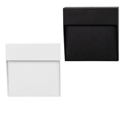 Fino Square Outdoor LED Step Light CCT 3w in Black/White Havit Lighting - HV3268T - SQ - Mases LightingHavit Lighting