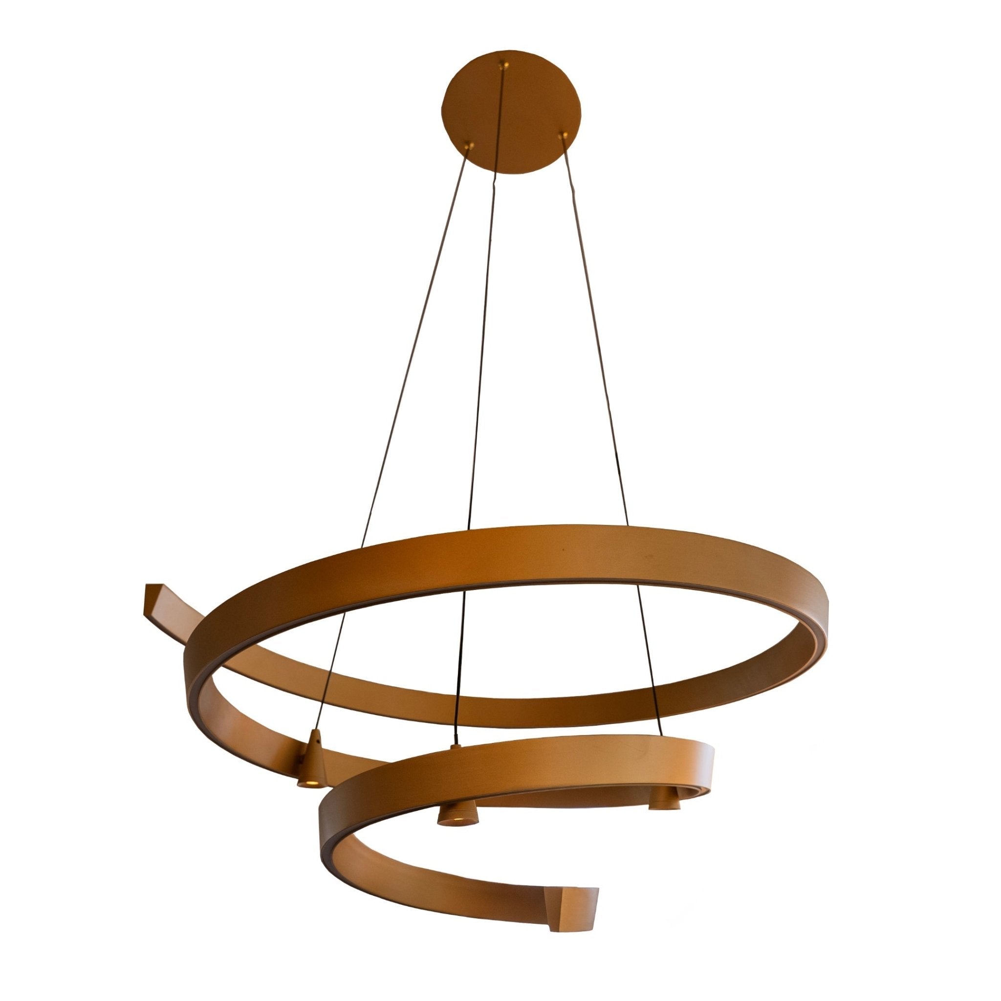Fira Pendant Light in Sand Black or Sand Gold | Lighting Creations