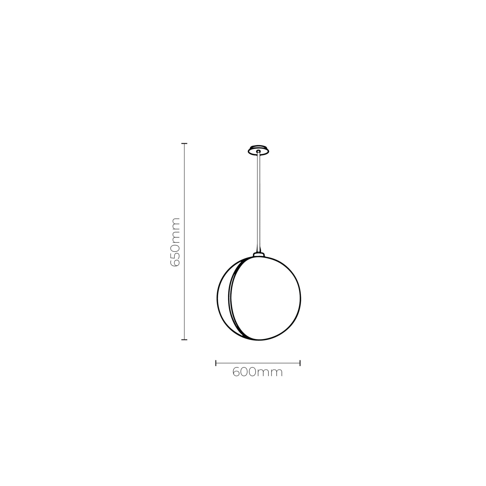 Gleam Marble Pendant | Lighting Creations