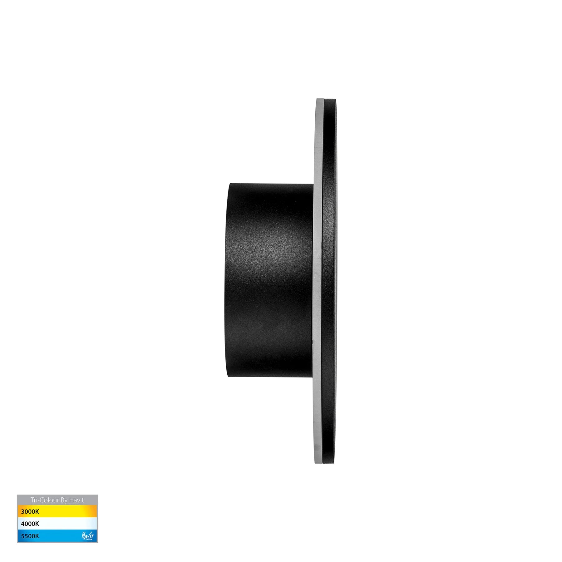 Halo LED Wall Light CCT 7w in Black or White Havit Lighting - HV3591T - Mases LightingHavit Lighting