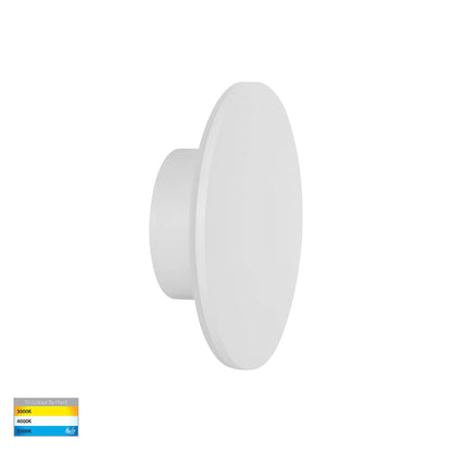 Halo LED Wall Light CCT 7w in Black or White Havit Lighting - HV3591T - Mases LightingHavit Lighting