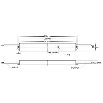 Havit 24v 95w Slimline Weatherproof LED Driver - Mases LightingHavit Lighting