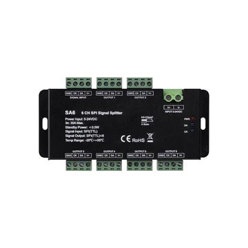 Havit 6 Channel SPI Repeater - HV9104 - SPI - 6CH - Mases LightingHavit Lighting