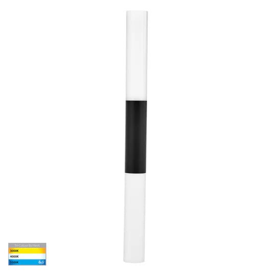 Havit Akril Aluminium 2 Light Wall Light Black or White - HV10922T - Mases LightingHavit Lighting