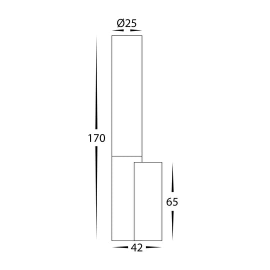 Havit Akril Aluminium Wall Light Black or White - HV10921T - Mases LightingHavit Lighting