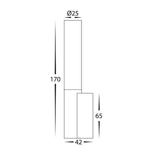 Havit Akril Aluminium Wall Light Black or White - HV10921T - Mases LightingHavit Lighting