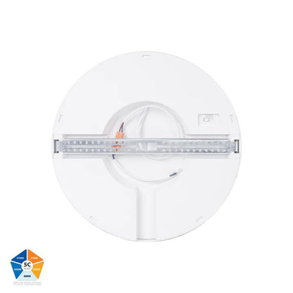 Havit Auster 24w LED Ceiling Mounted White Oyster Light - HV5864S - WHT - Mases LightingHavit Lighting