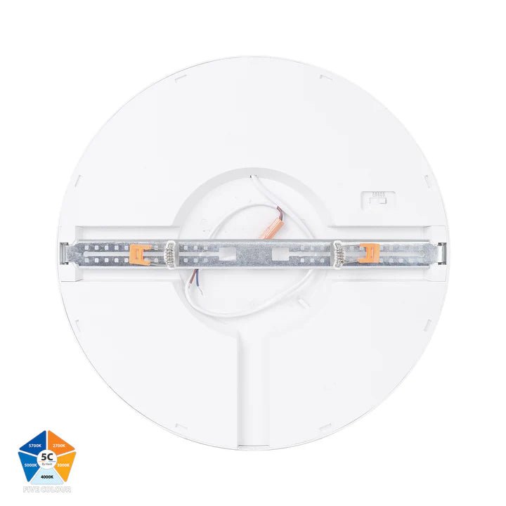 Havit Auster 36w LED Ceiling Mounted White Oyster Light - HV5865S - WHT - Mases LightingHavit Lighting