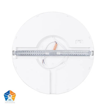 Havit Auster 36w LED Ceiling Mounted White Oyster Light - HV5865S - WHT - Mases LightingHavit Lighting