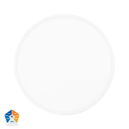 Havit Auster 36w LED Ceiling Mounted White Oyster Light - HV5865S - WHT - Mases LightingHavit Lighting