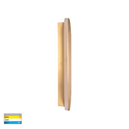 Havit Barline Shadow Aluminium Brass 300mm Wall Light - HV3561T - BR - Mases LightingHavit Lighting