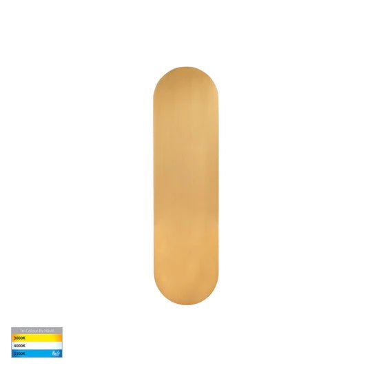 Havit Barline Shadow Aluminium Brass 300mm Wall Light - HV3561T - BR - Mases LightingHavit Lighting