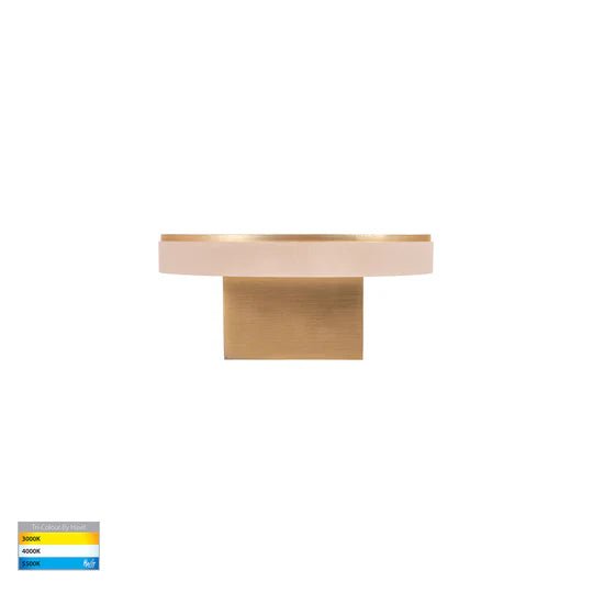 Havit Barline Shadow Aluminium Brass 300mm Wall Light - HV3561T - BR - Mases LightingHavit Lighting