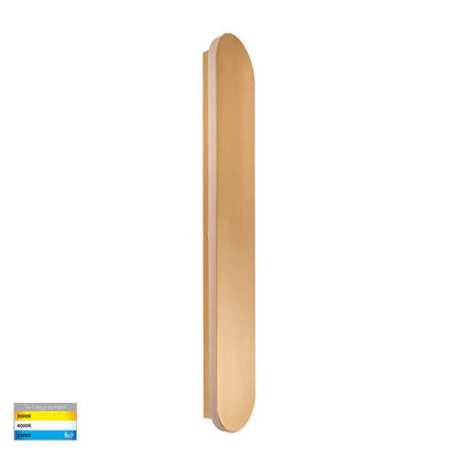 Havit Barline Shadow Aluminium Brass 600mm Wall Light - HV3562T - BR - Mases LightingHavit Lighting