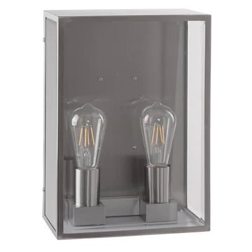 Havit Bayside 2 Light 316 Stainless Steel External Wall Light HV36592W - SS316 - Mases LightingHavit Lighting