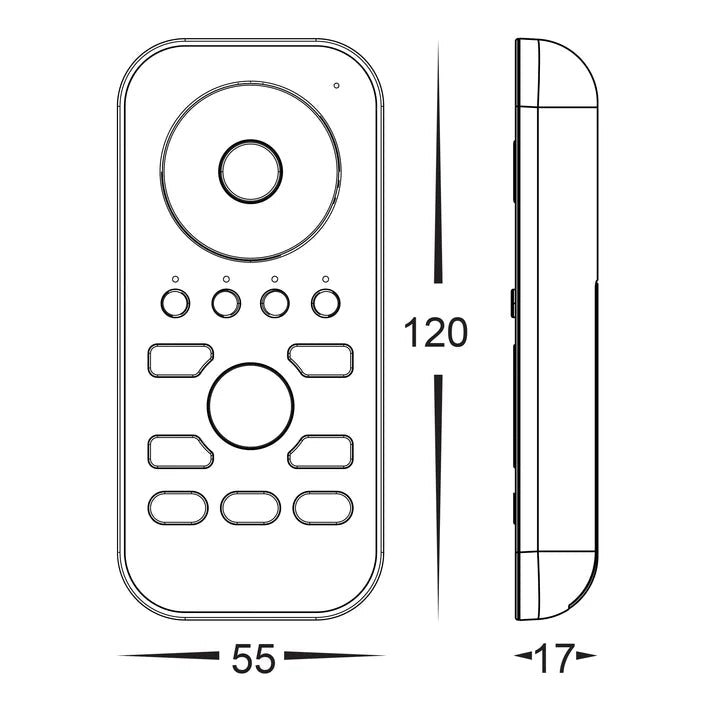 Havit CT LED Strip Remote Controller - HV9102-2819CCT - Mases LightingHavit Lighting