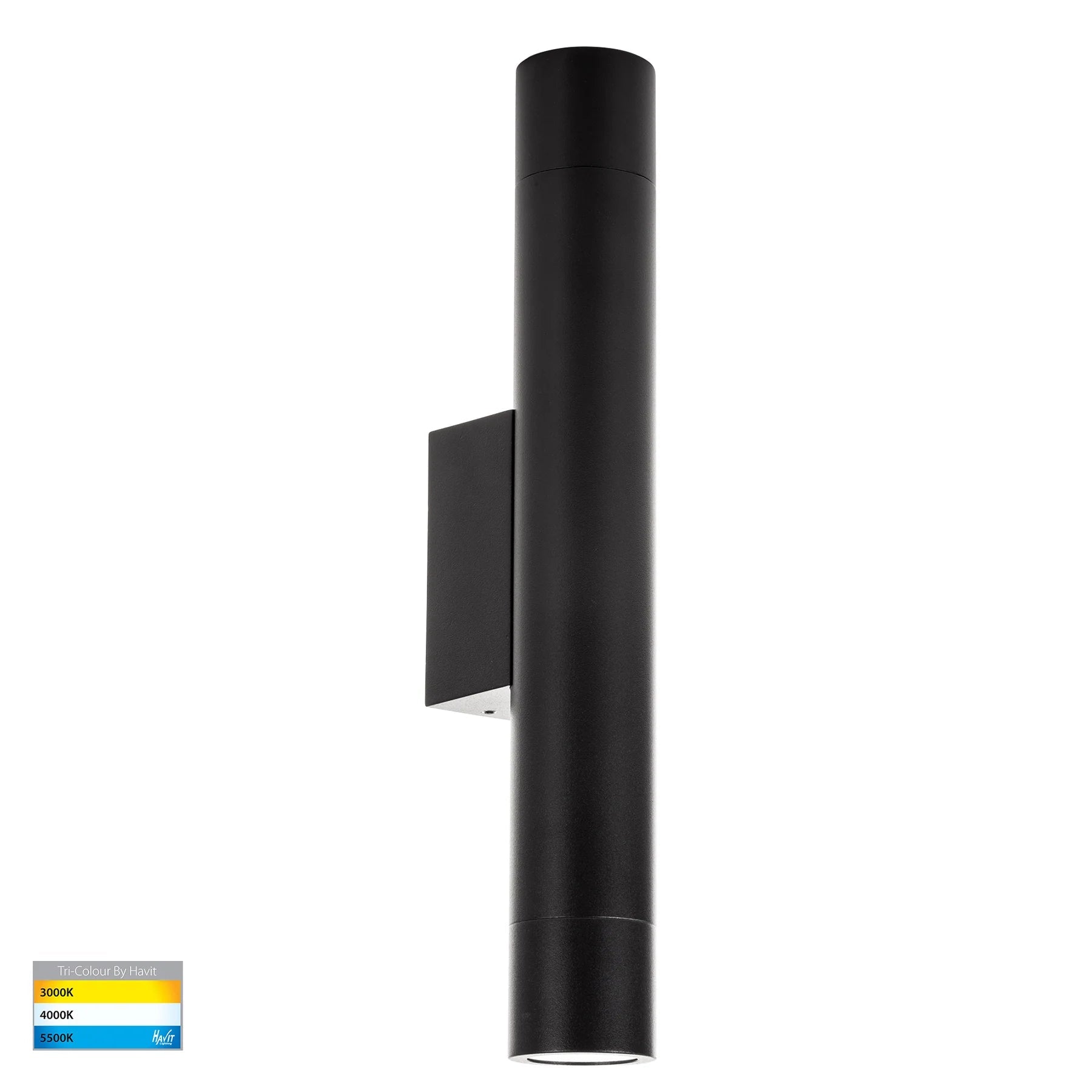 Havit Dugo Aluminium Black Up & Down Wall Light - HV10293T - Mases LightingHavit Lighting