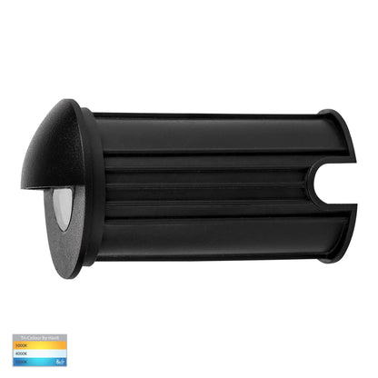 Havit ELITE - Aluminium LED Wall or Step Light with Eyelid - Black or Silver - Mases LightingHavit Lighting