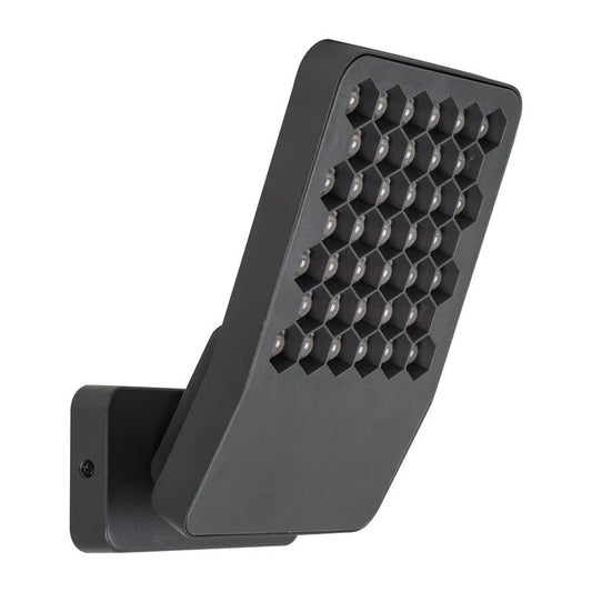 Havit Favo Aluminium Grey LED Floodlight With or Without Sensor - Mases LightingHavit Lighting
