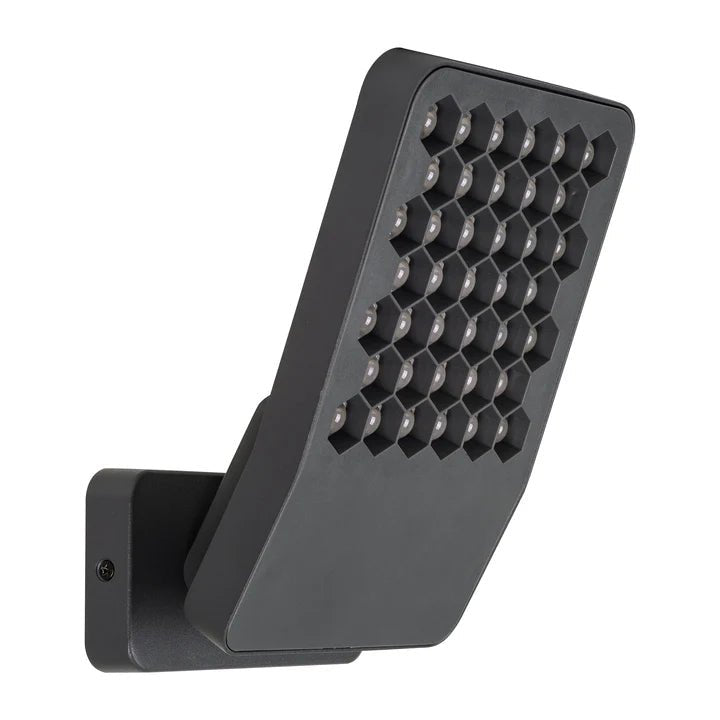 Havit Favo Aluminium Grey LED Floodlight With or Without Sensor - Mases LightingHavit Lighting
