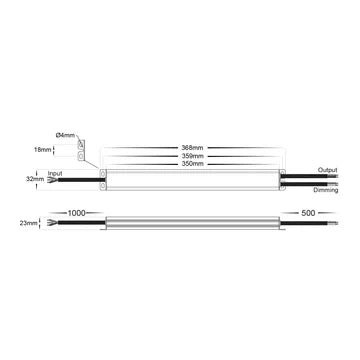 Havit HV9661-150W - 150W Triac + 0-1/10v Dimmable LED Driver