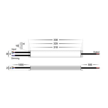 Havit HV96632 - 100W - 100W Dali 2 + Push Dim Dimmable LED Driver - Mases LightingHavit Lighting