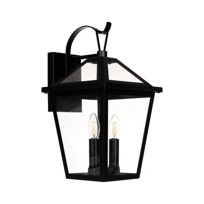 Havit Karter Galvanised Iron Black Wall Light - HV3538W - S - BLK - Mases LightingHavit Lighting