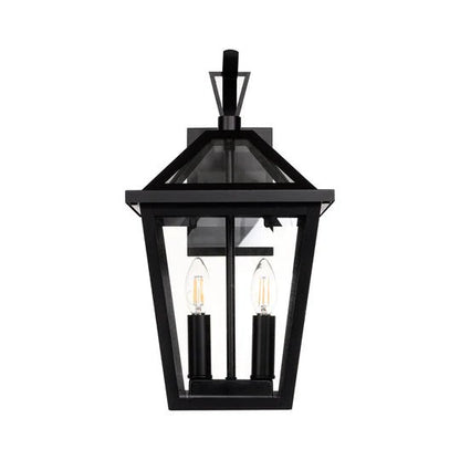Havit Karter Galvanised Iron Black Wall Light - HV3538W - S - BLK - Mases LightingHavit Lighting