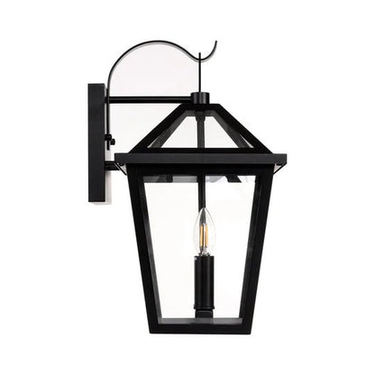 Havit Karter Galvanised Iron Black Wall Light - HV3538W - S - BLK - Mases LightingHavit Lighting