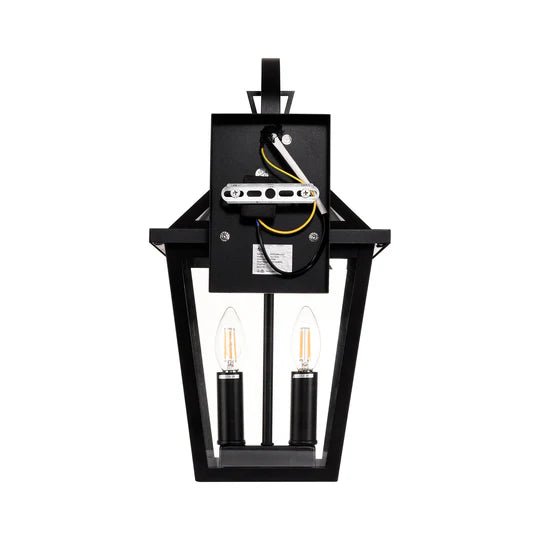 Havit Karter Galvanised Iron Black Wall Light - HV3538W - S - BLK - Mases LightingHavit Lighting