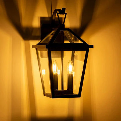 Havit Karter Galvanised Iron Black Wall Light - HV3538W - S - BLK - Mases LightingHavit Lighting