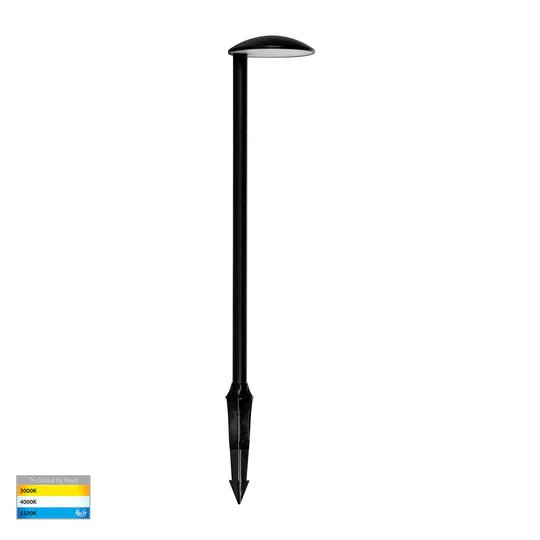 Havit Konoa Aluminium Black LED Bollard Spike Light - HV1527T - BLK - 24V - Mases LightingHavit Lighting