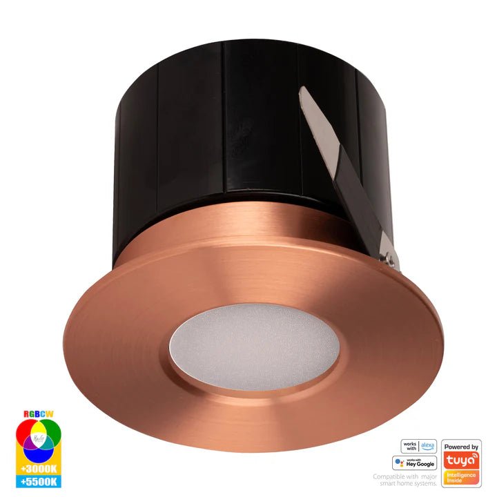 Havit Lighting 70mm Prime Wifi LED Downlight 12w RGBCW CRI 90+ HV5511RGBCW - Mases LightingHavit Lighting