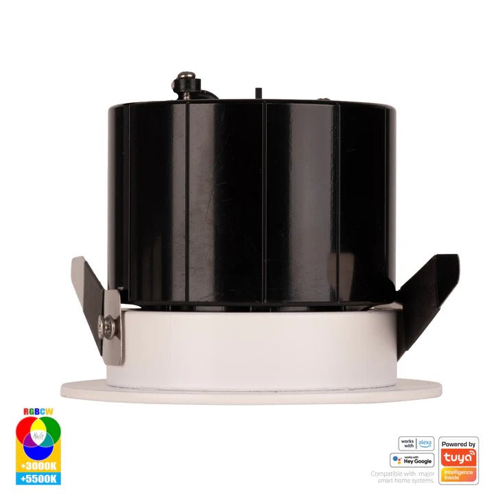 Havit Lighting 70mm Prime Wifi LED Downlight 12w RGBCW CRI 90+ HV5511RGBCW - Mases LightingHavit Lighting