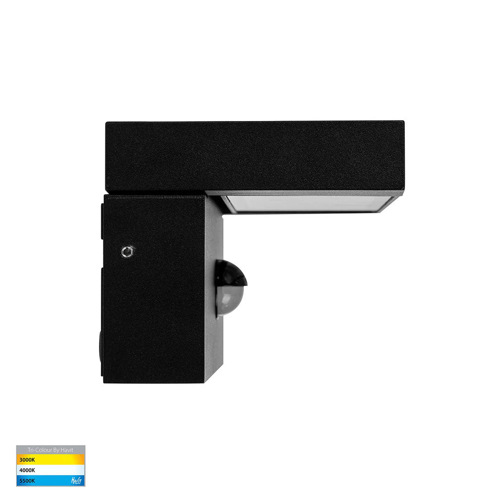 Havit Locu Aluminium Black Adjustable LED Floodlight 12w - 24w - 36w With or Without Sensor