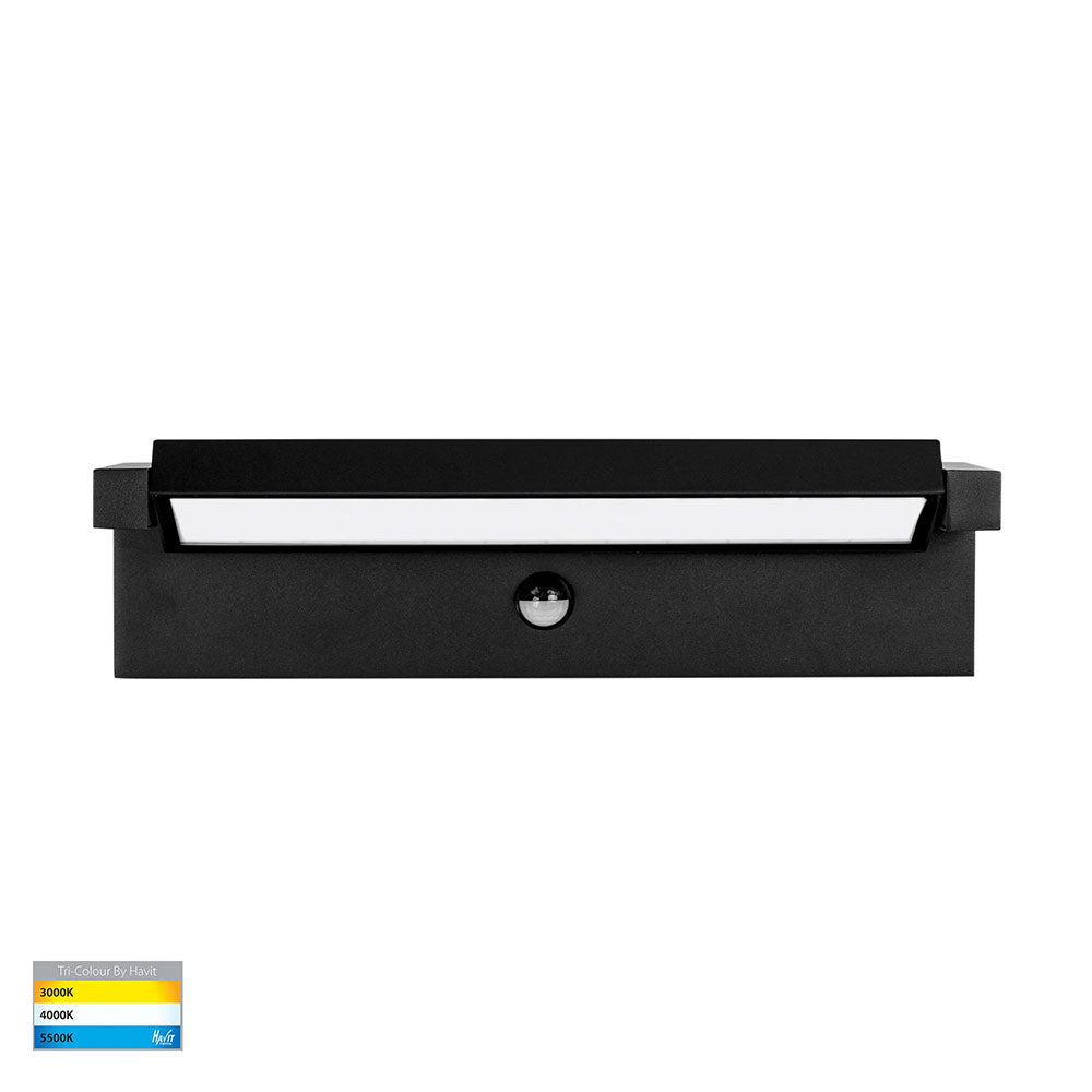 Havit Locu Aluminium Black Adjustable LED Floodlight 12w - 24w - 36w With or Without Sensor