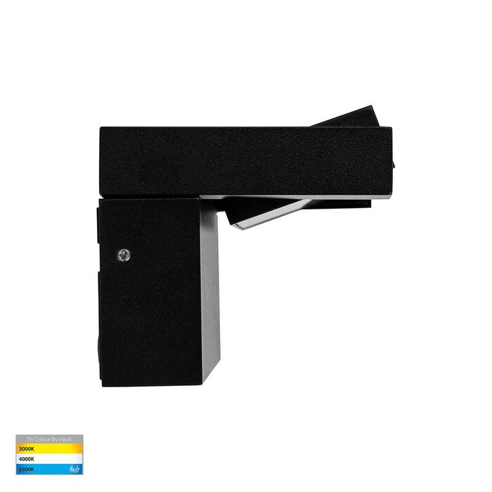 Havit Locu Aluminium Black Adjustable LED Floodlight 12w - 24w - 36w With or Without Sensor