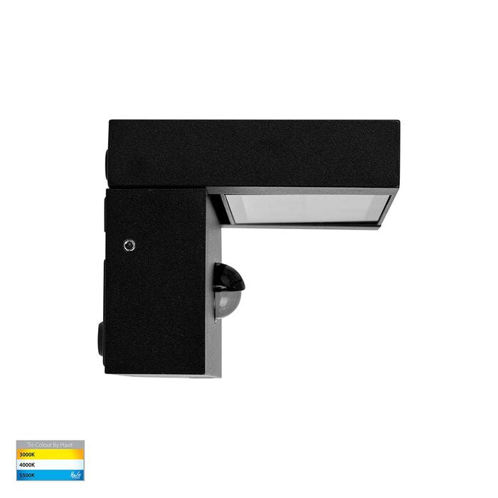 Havit Locu Aluminium Black Adjustable LED Floodlight 12w - 24w - 36w With or Without Sensor